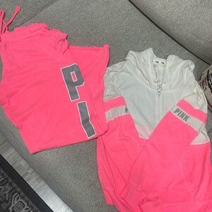 Pink Sweatsuit Set